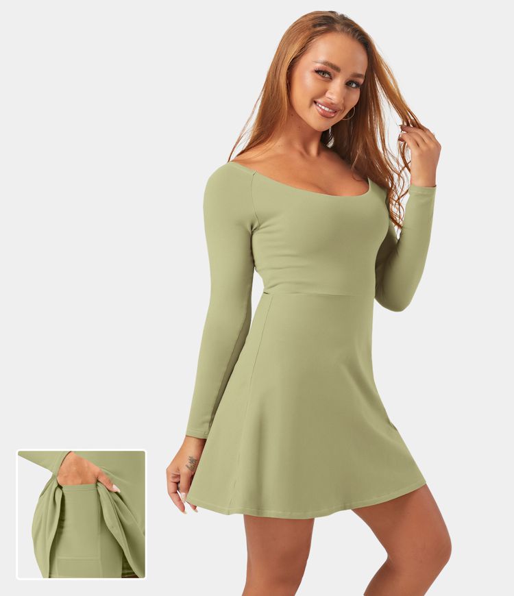 Women's Everyday 2-in-1 Activity Dress-First Class - HALARA