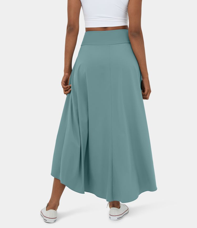 Women’s Breezeful™ High Waisted High Low Ruffle 2in1 Quick Dry Casual