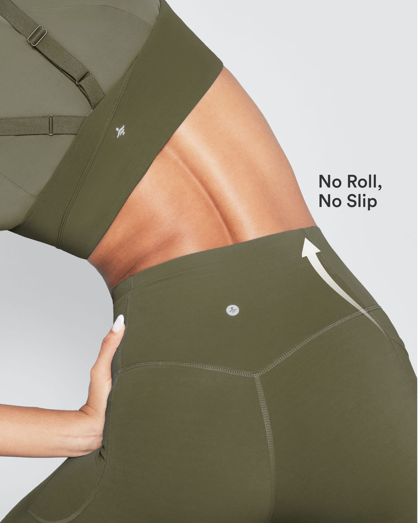 Anti-Slip Waistband & Back Support
