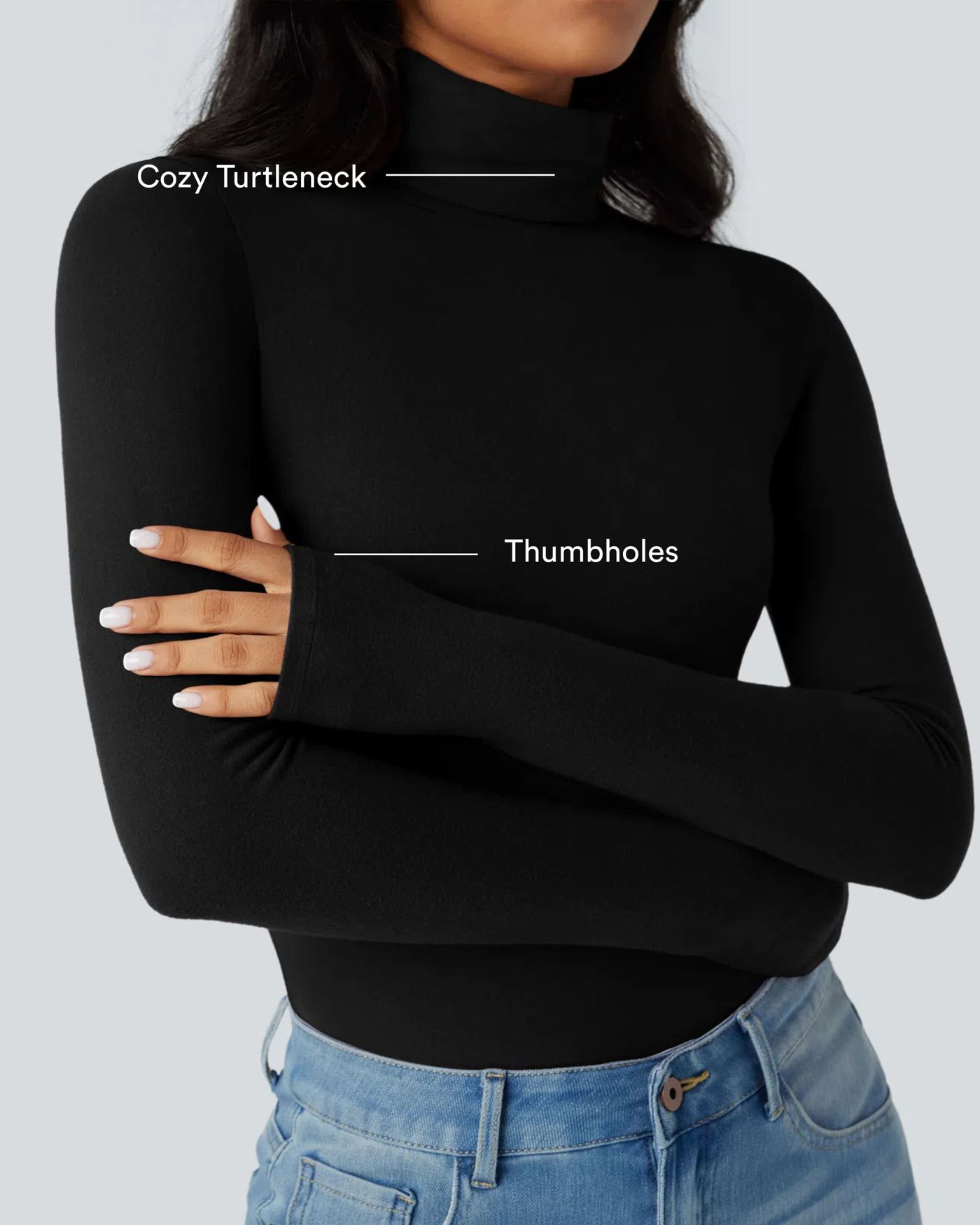 Cozy Turtleneck + Thumbholes