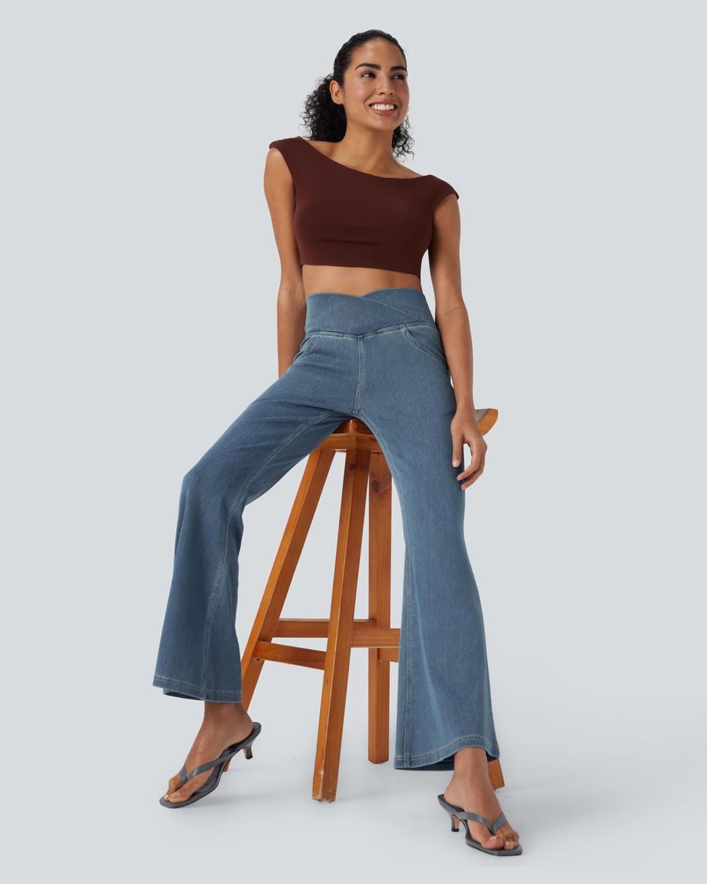 Crossover Waist, Effortless Flare