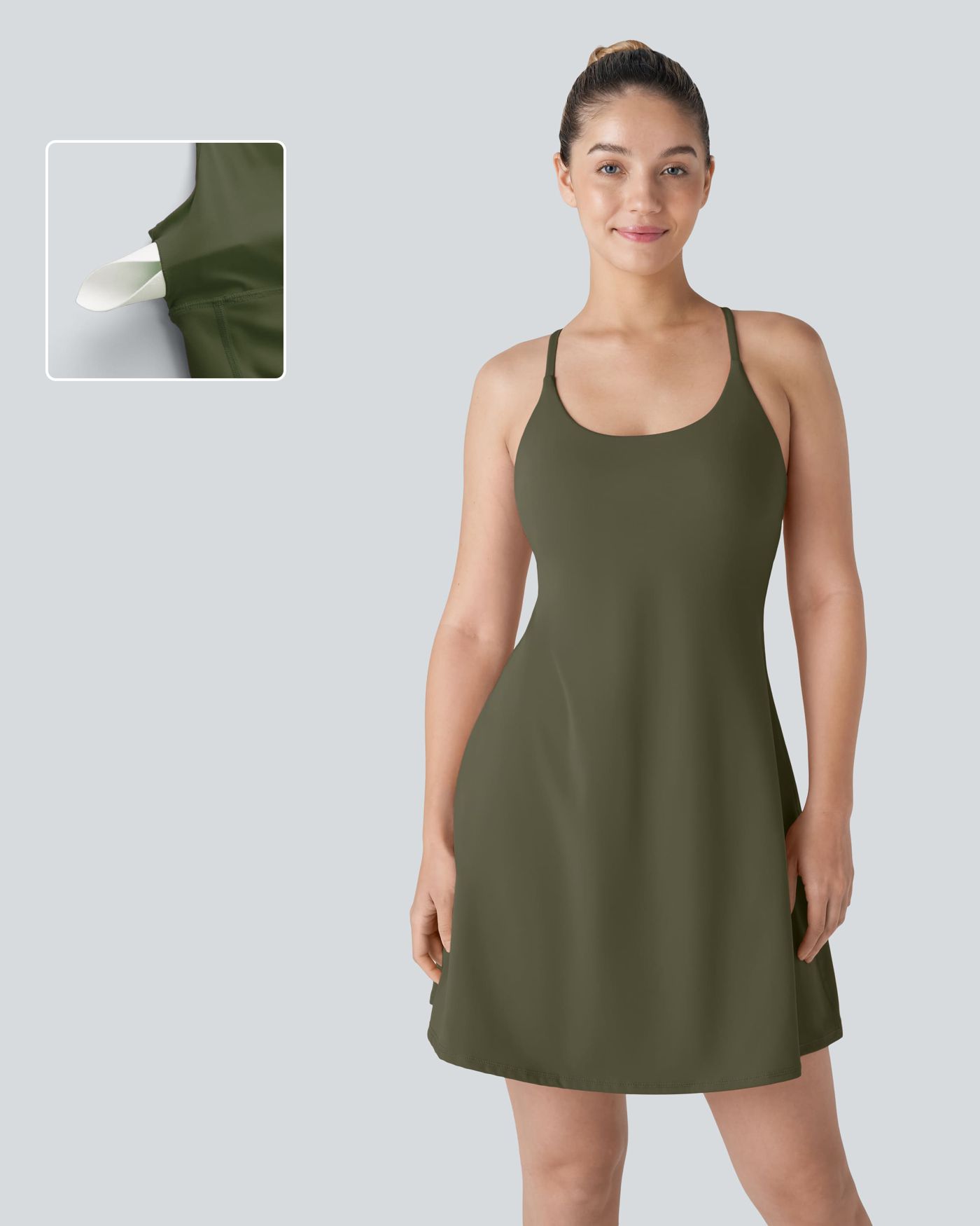 Removable Built-In Bra Pads.